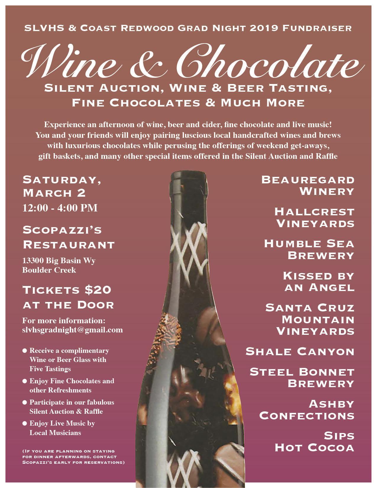 wine & chocolate auction