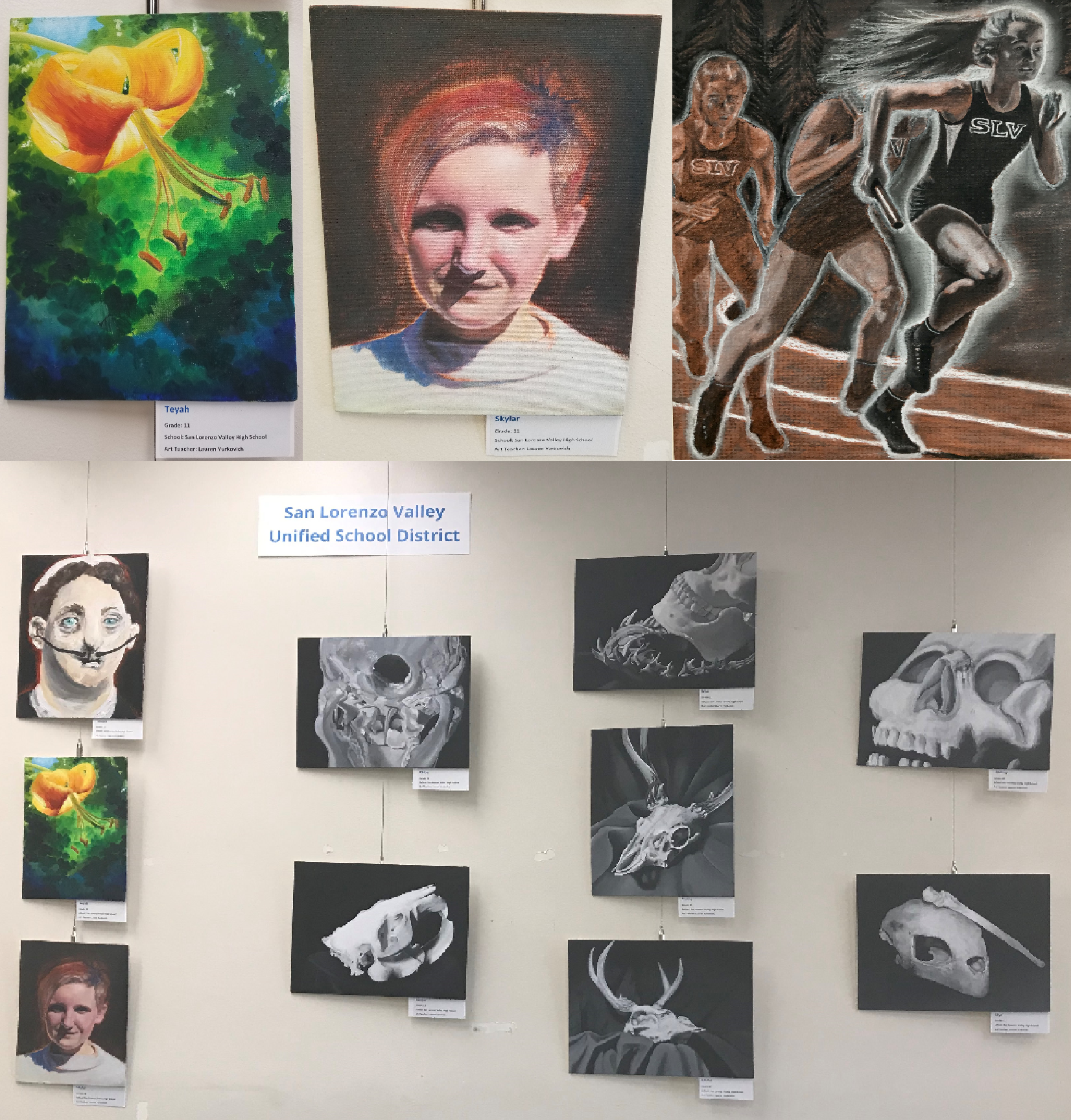 samples of slvhs student art