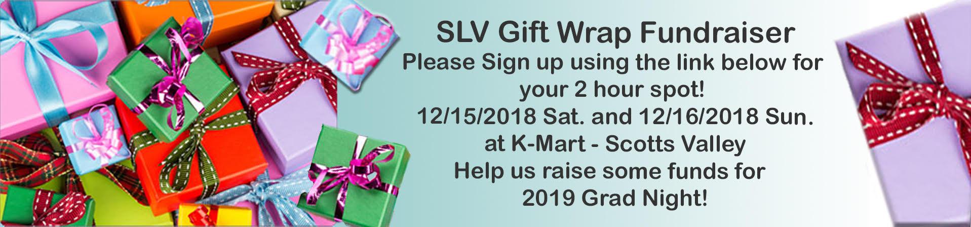 SLV Gift Wrap Fundraiser