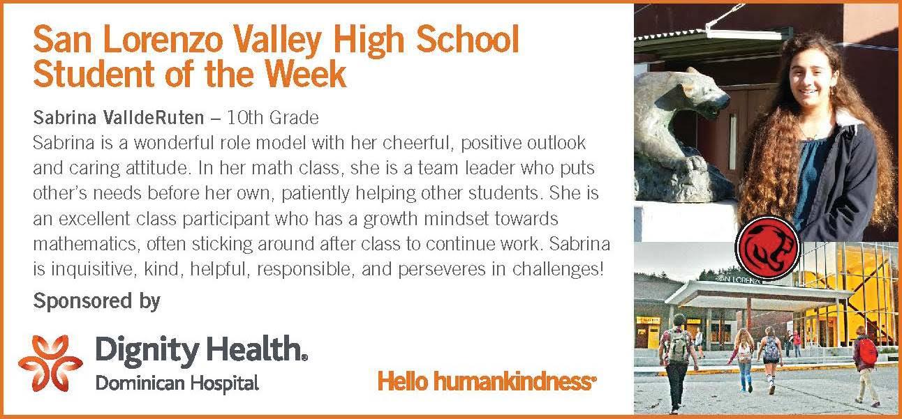 Student of the week SV