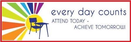 every day counts attend today-achieve tomorrow