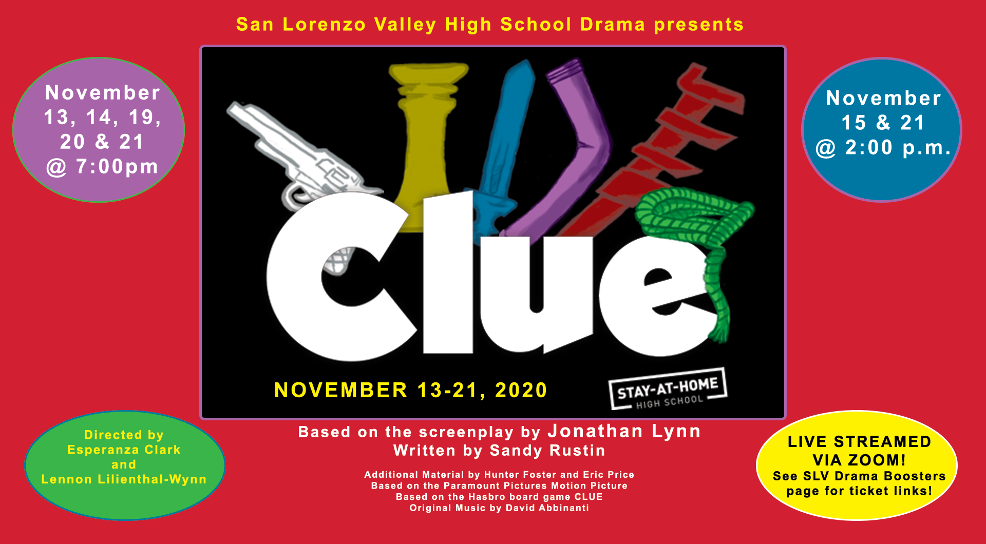 Poster for "Clue"