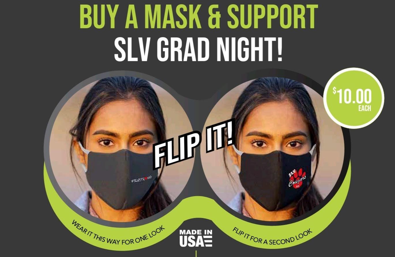 Buy a mask and support SLV grad night!