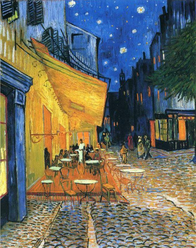 Café Terrace at Night; Painting by Vincent van Gogh