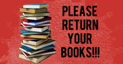 please return your books!!!